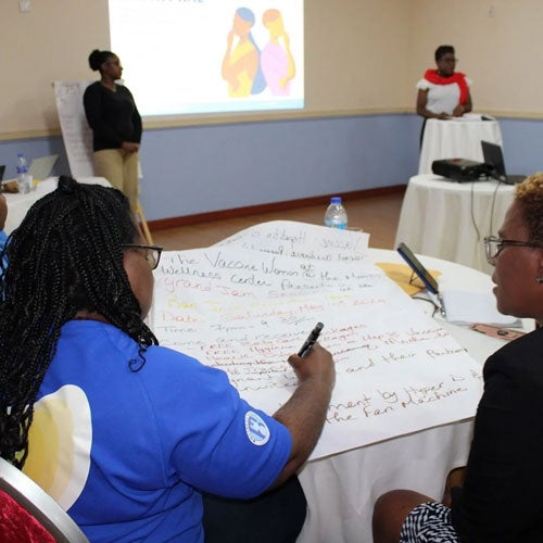 С Conducts Essential Communications Training in Saint Lucia
